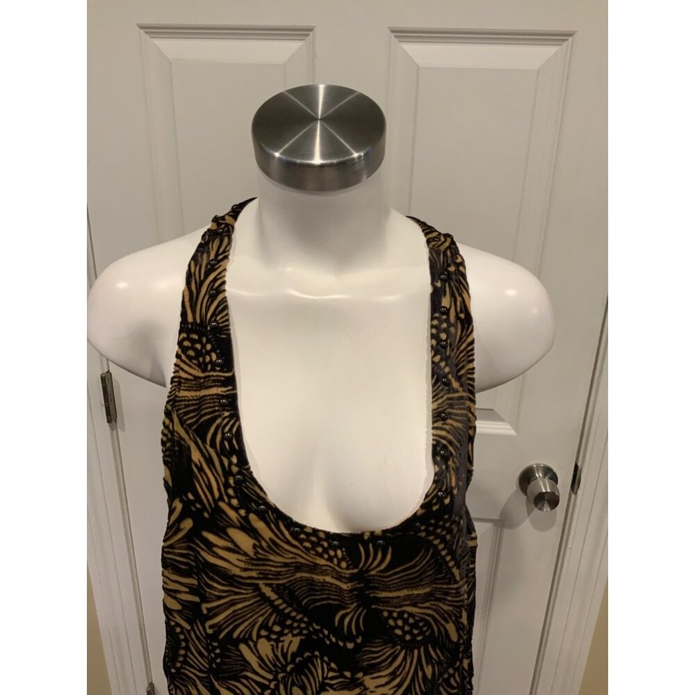 Michael Kors Brown Python Print Mini Sleeveless T… - image 2